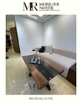 Table Basse en Noyer Massif